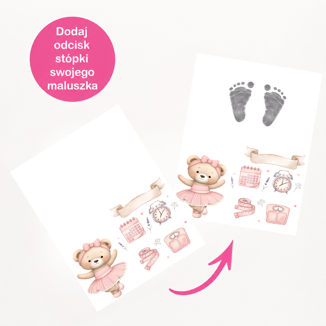 Metryczka dla dziewczynki