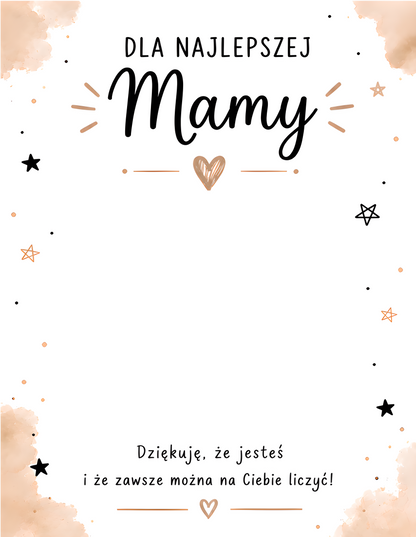 Zestaw do Odcisków „Dla Najlepszej Mamy" #32 – wzór 2