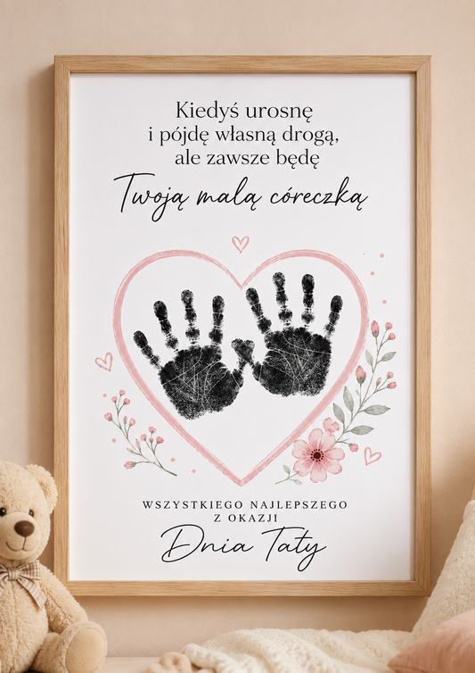 Zestaw do Odcisków „Twoja Mała Córeczka”