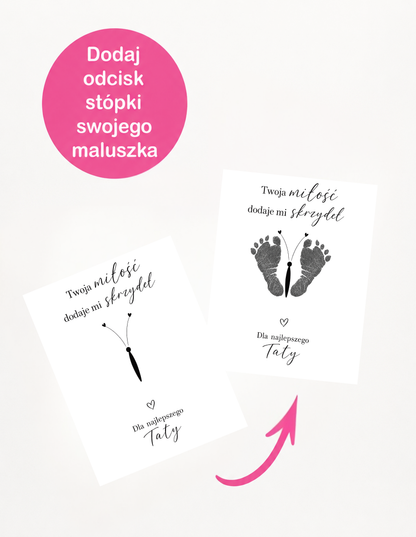 Zestaw do Odcisków „Dla Najlepszego Taty" #8 – wzór 3